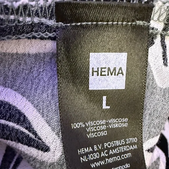 Women's Green Leaf Print Ruffle Hem Skirt - Picture 4 of 4